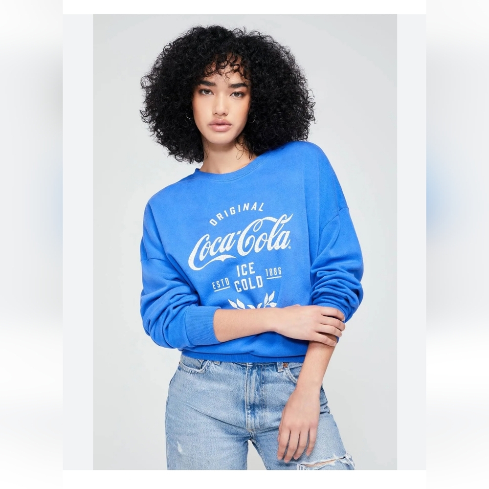 Nwt Wildfox Coca Cola Pullover Sweater Women Large